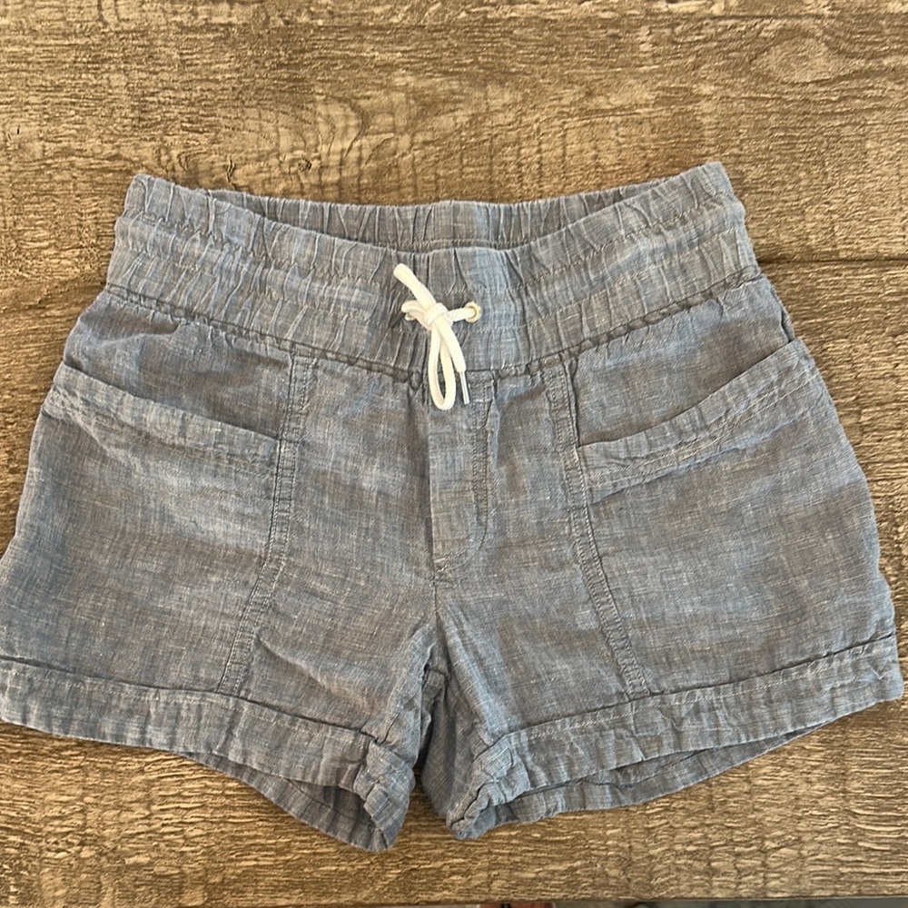 Athleta Women's Denim Linen Shorts